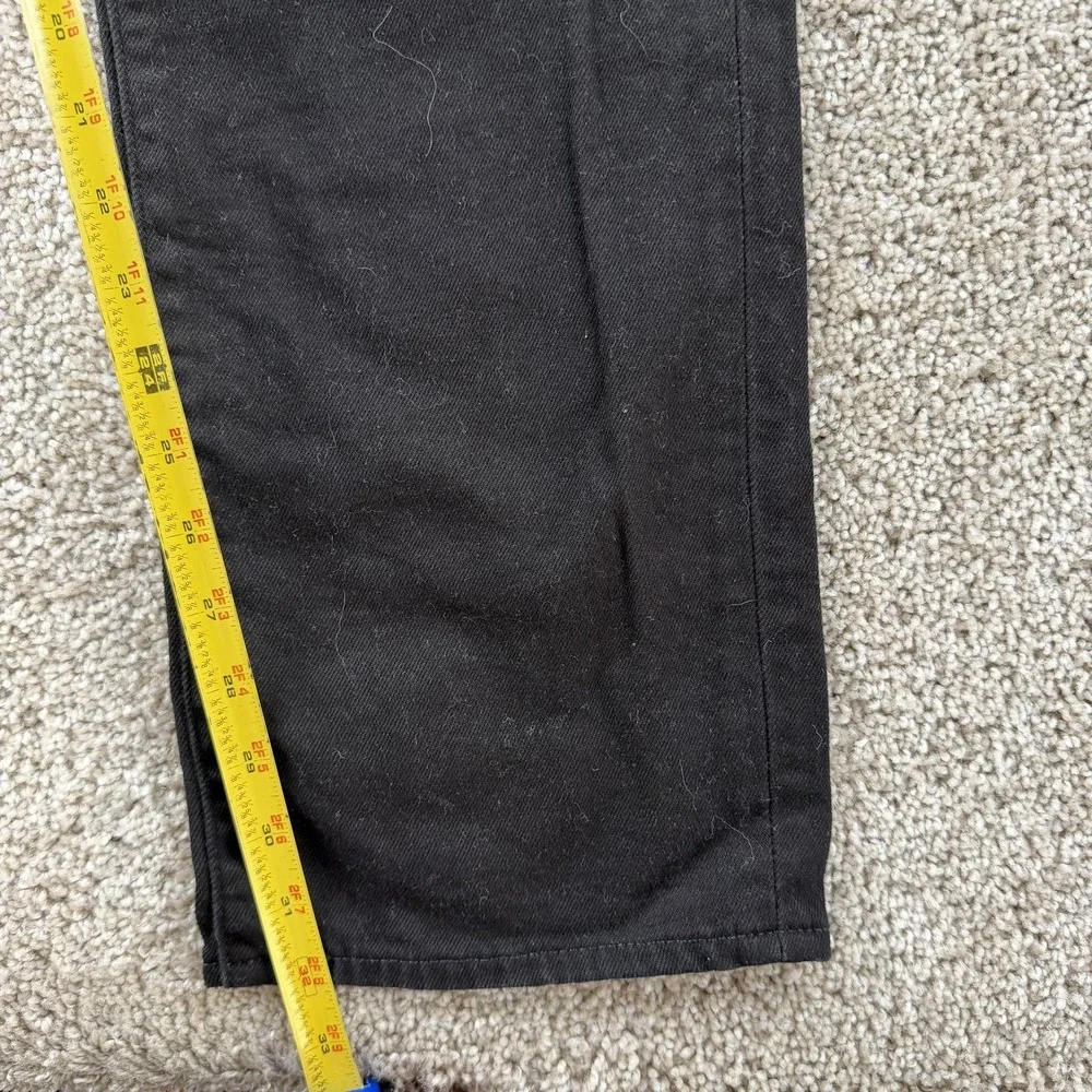 Levis 514 Jeans Mens 38x32 Dark Wash Black Denim Regular Straight Casual Pants